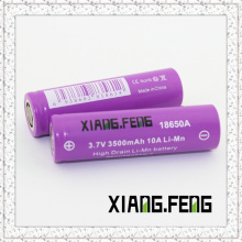 Schlussverkauf! Weinlese Lithium 3.7V 3500mAh Xiangfeng 18650 Batterie Lila